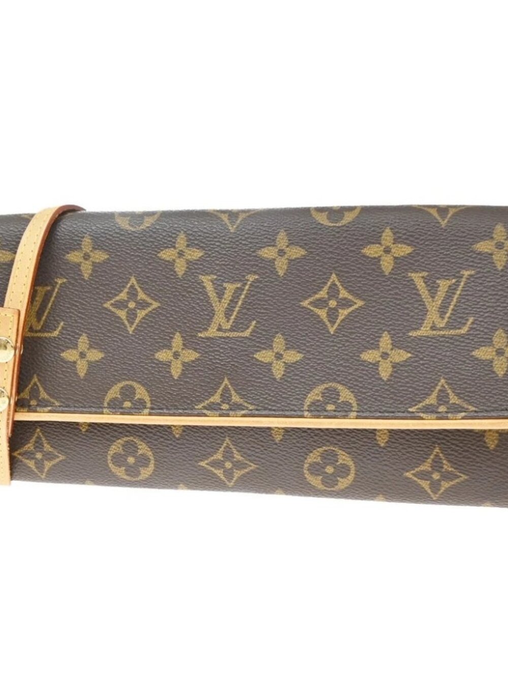 LOUIS VUITTON Pochette Twin GM 2Way Shoulder Bag Monogram Brown M51852 73KE119